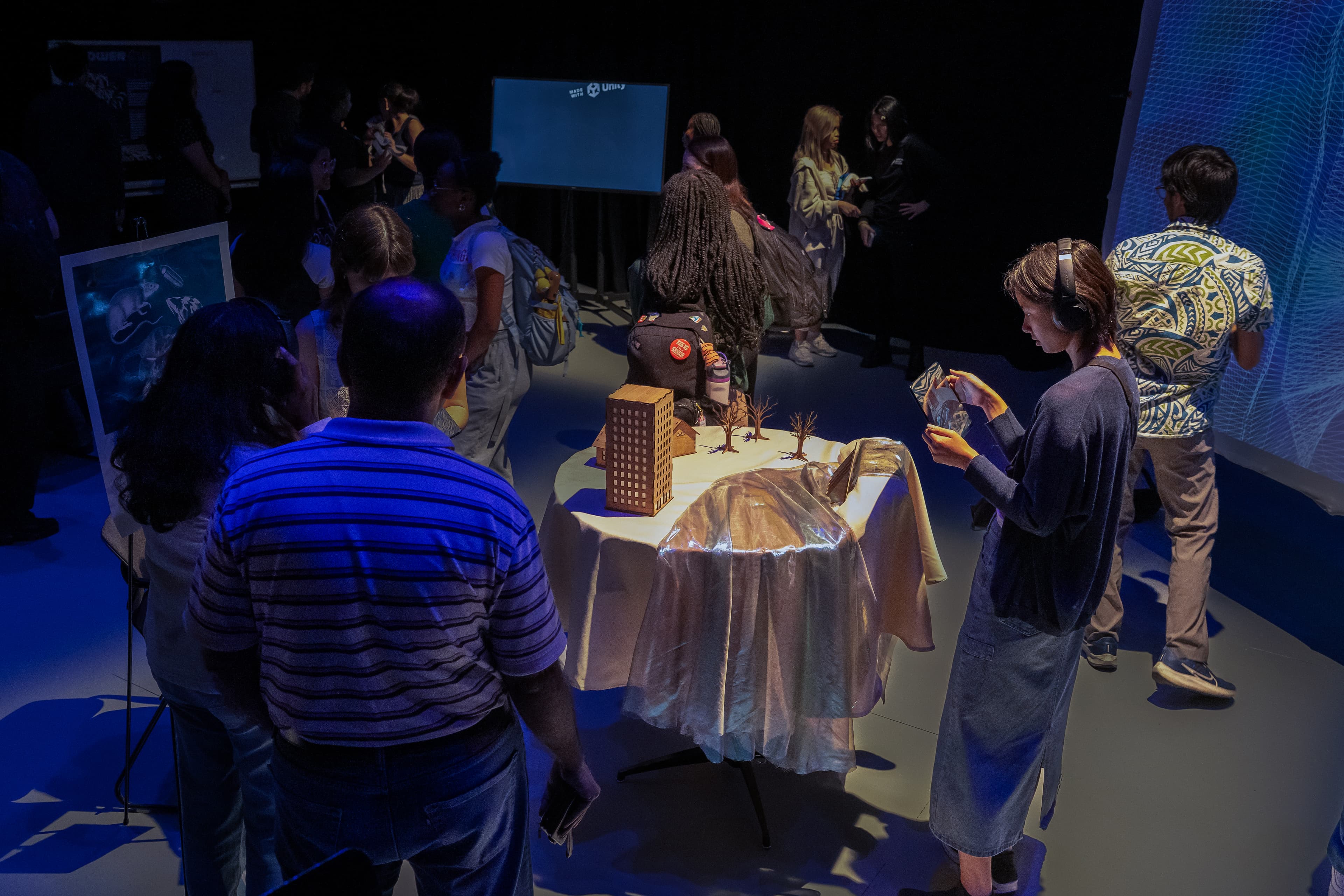 Image: Visitors experiencing the installation at NextNOW Fest